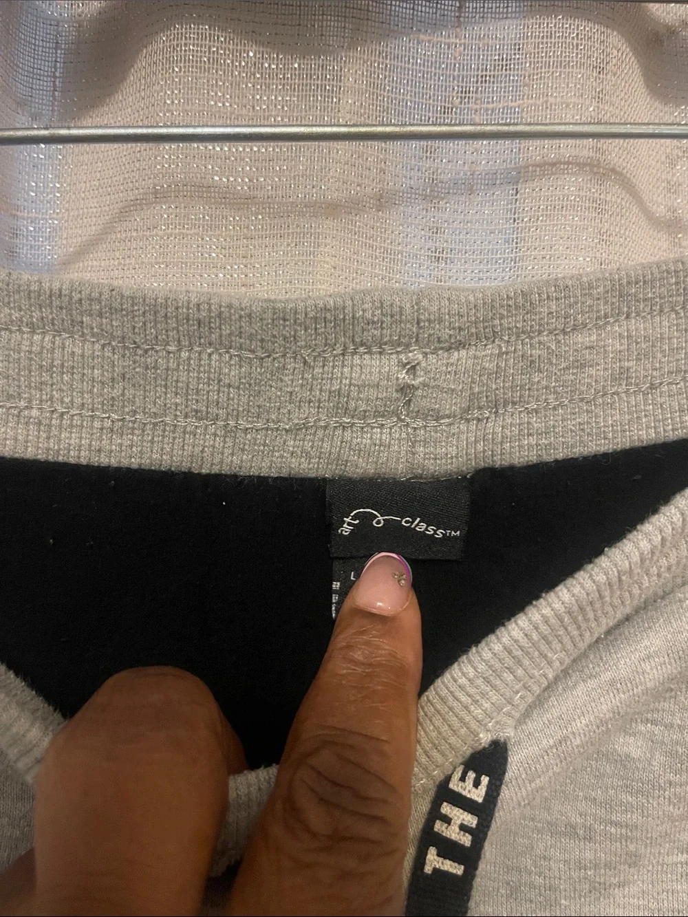 art class Gray Short with attached Leggings Black Star-Print Legs REFER PICS/VID